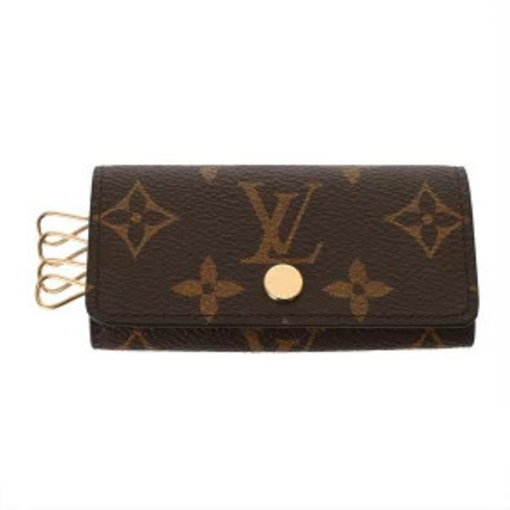 Louis Vuitton Monogram Multicles Brown Canvas Key Case